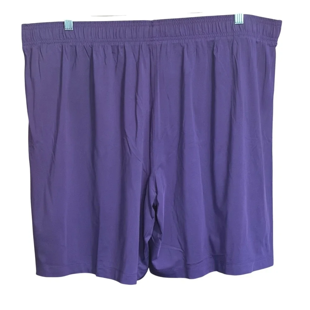 NWT Under Armour Tech Vent Shorts 3XL Purple White Athletic Training Gym Men
